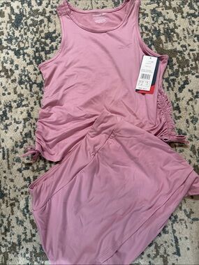 Reebok Pink Tank Top and Matching Skort Active Set